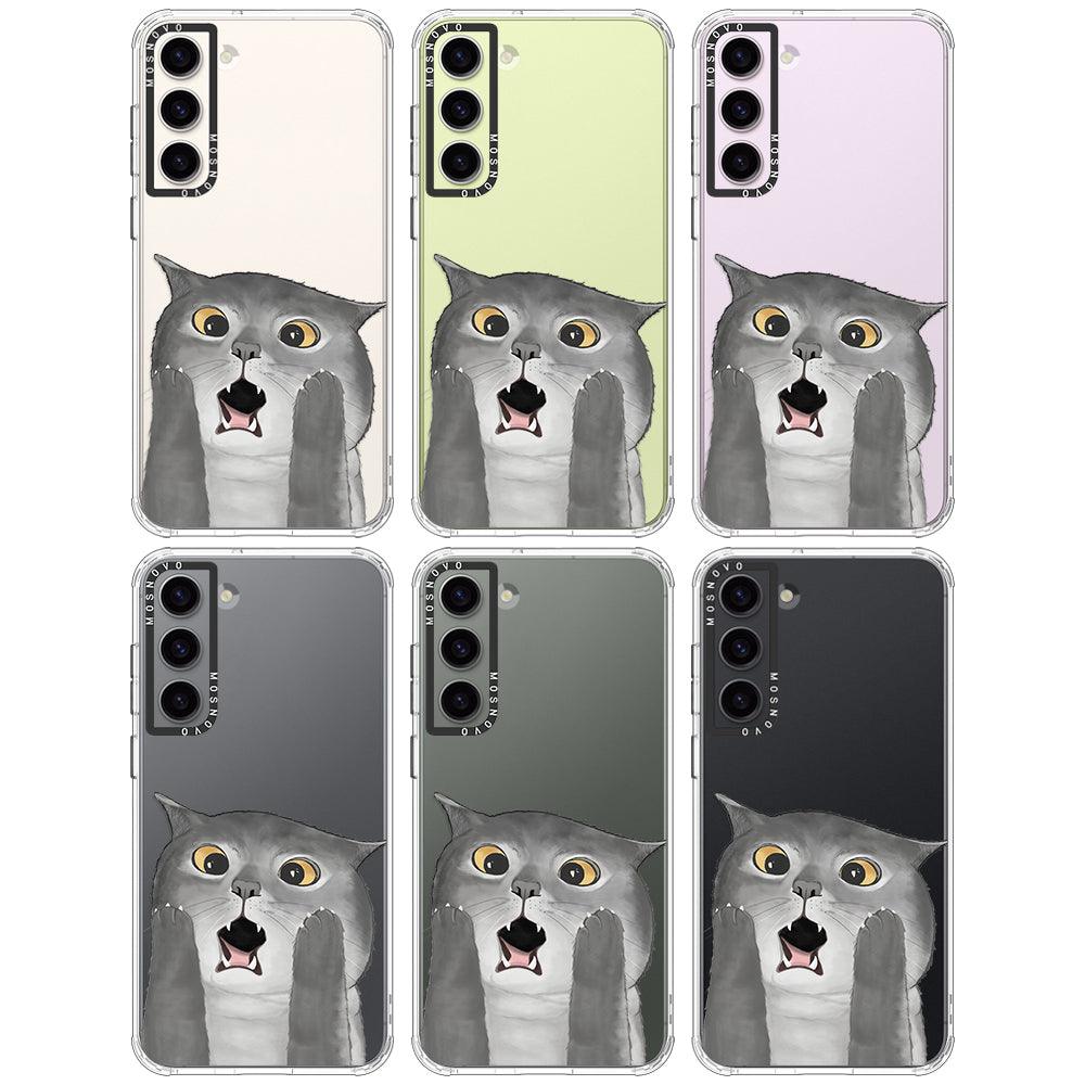 OMG Cat Phone Case - Samsung Galaxy S23 Case - MOSNOVO