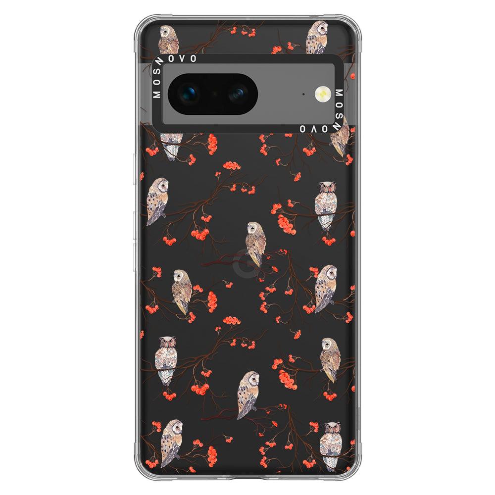 Owl Phone Case - Google Pixel 7 Case - MOSNOVO