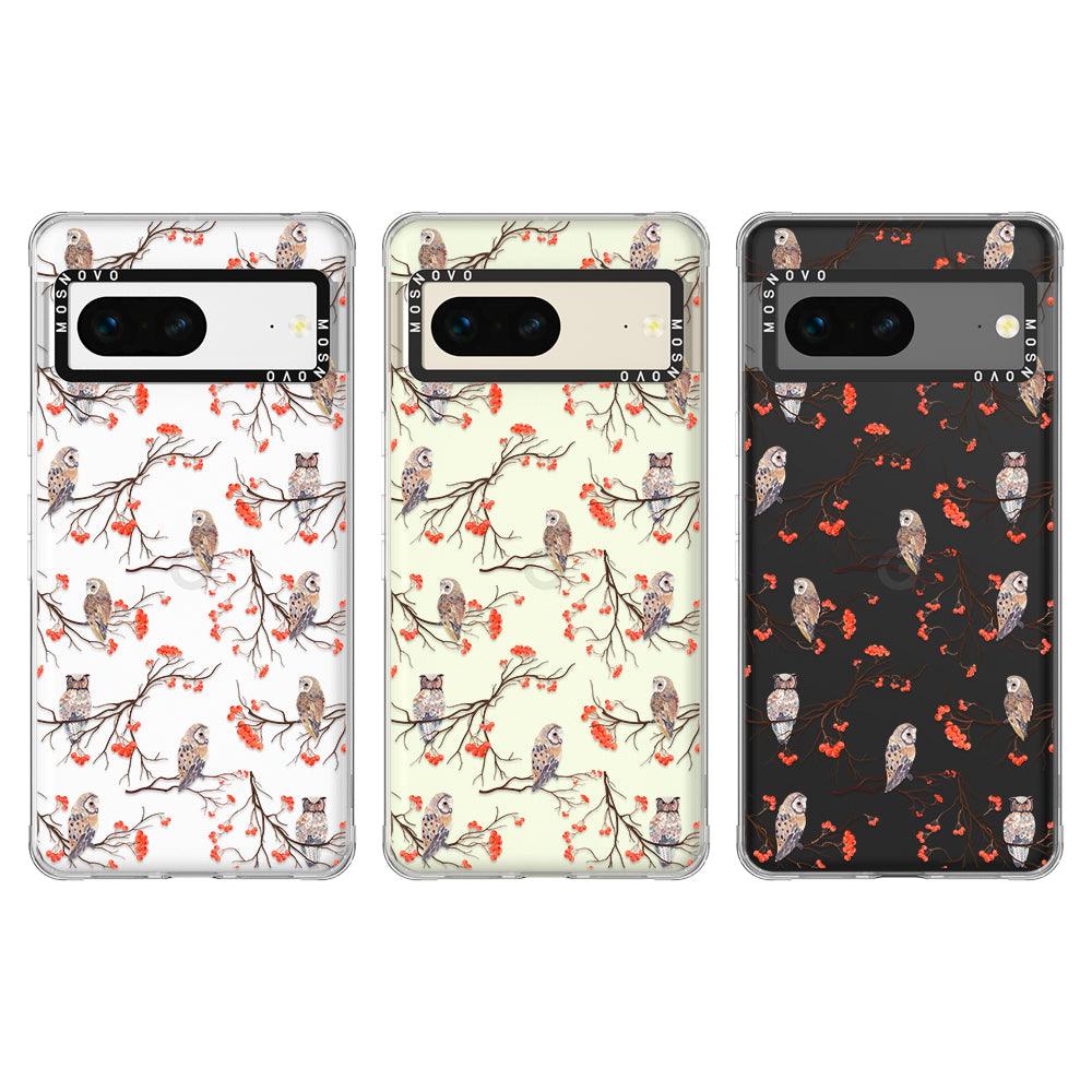 Owl Phone Case - Google Pixel 7 Case - MOSNOVO