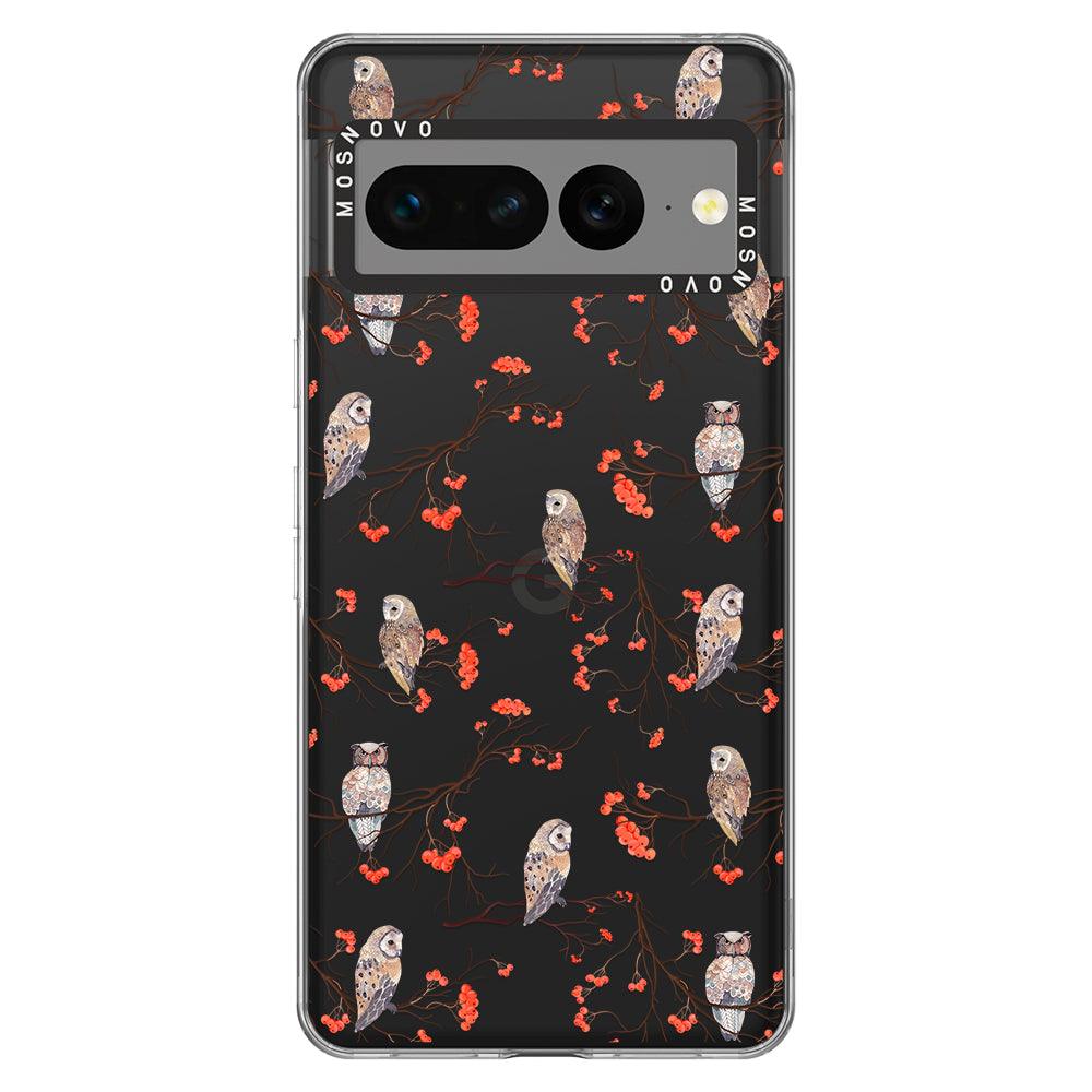 Owl Phone Case - Google Pixel 7 Pro Case - MOSNOVO