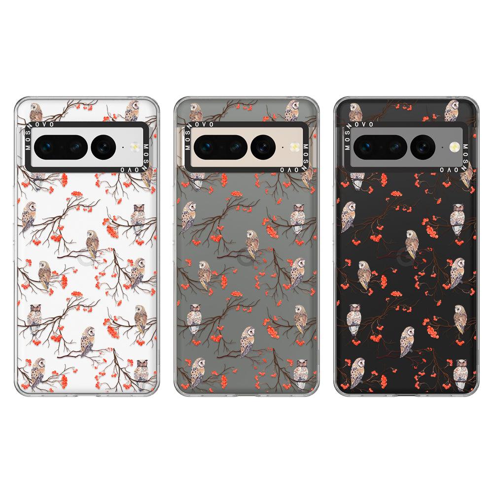 Owl Phone Case - Google Pixel 7 Pro Case - MOSNOVO