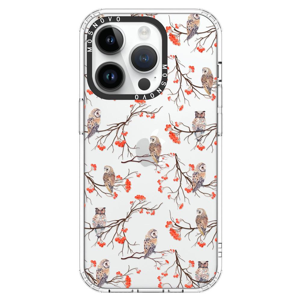 Owl Phone Case - iPhone 14 Pro Case - MOSNOVO