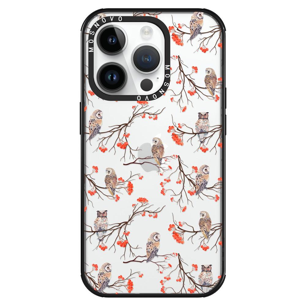 Owl Phone Case - iPhone 14 Pro Case - MOSNOVO