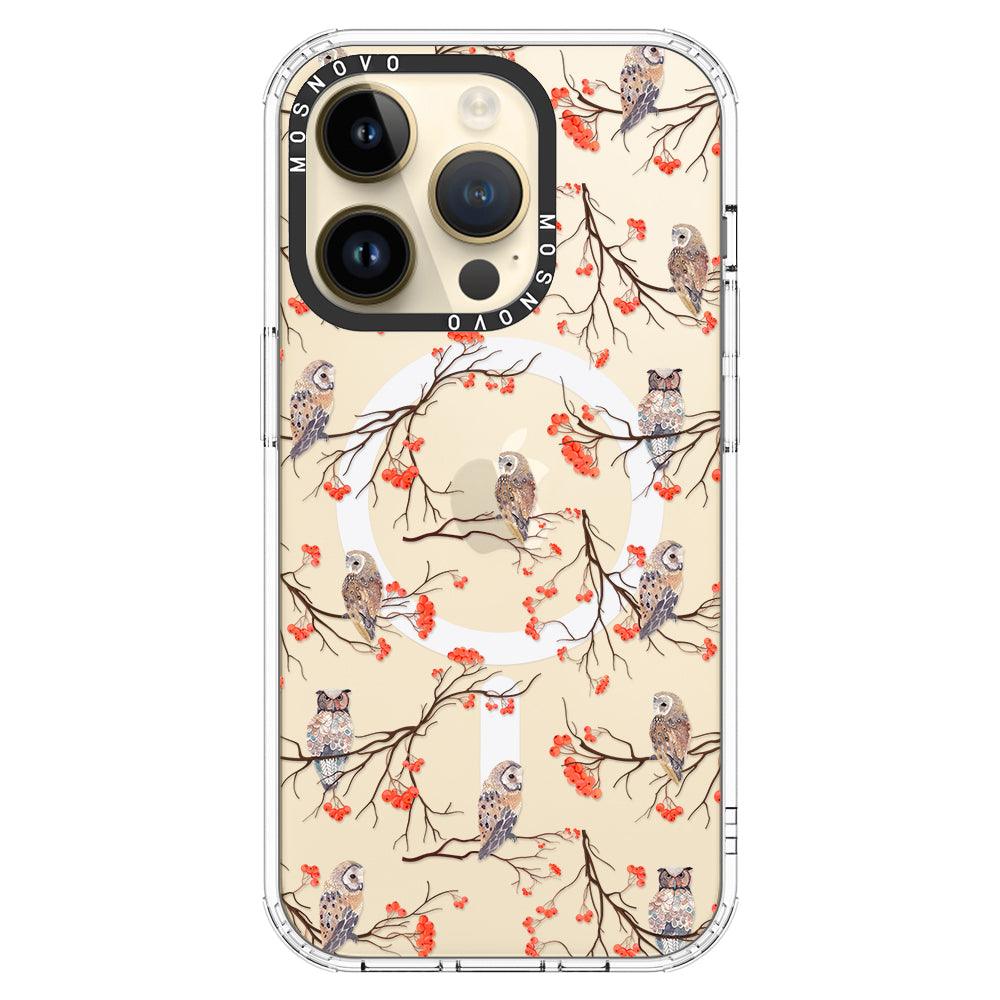 Owl Phone Case - iPhone 14 Pro Case - MOSNOVO