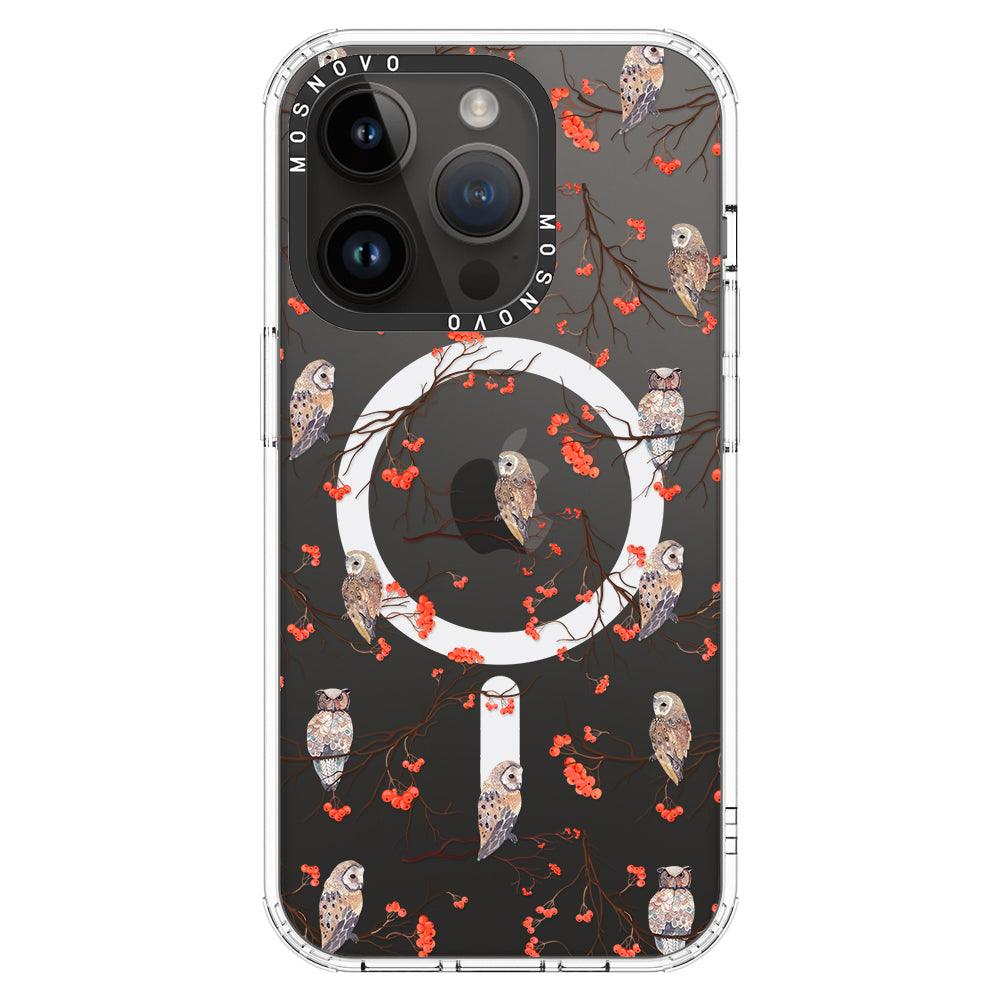 Owl Phone Case - iPhone 14 Pro Case - MOSNOVO