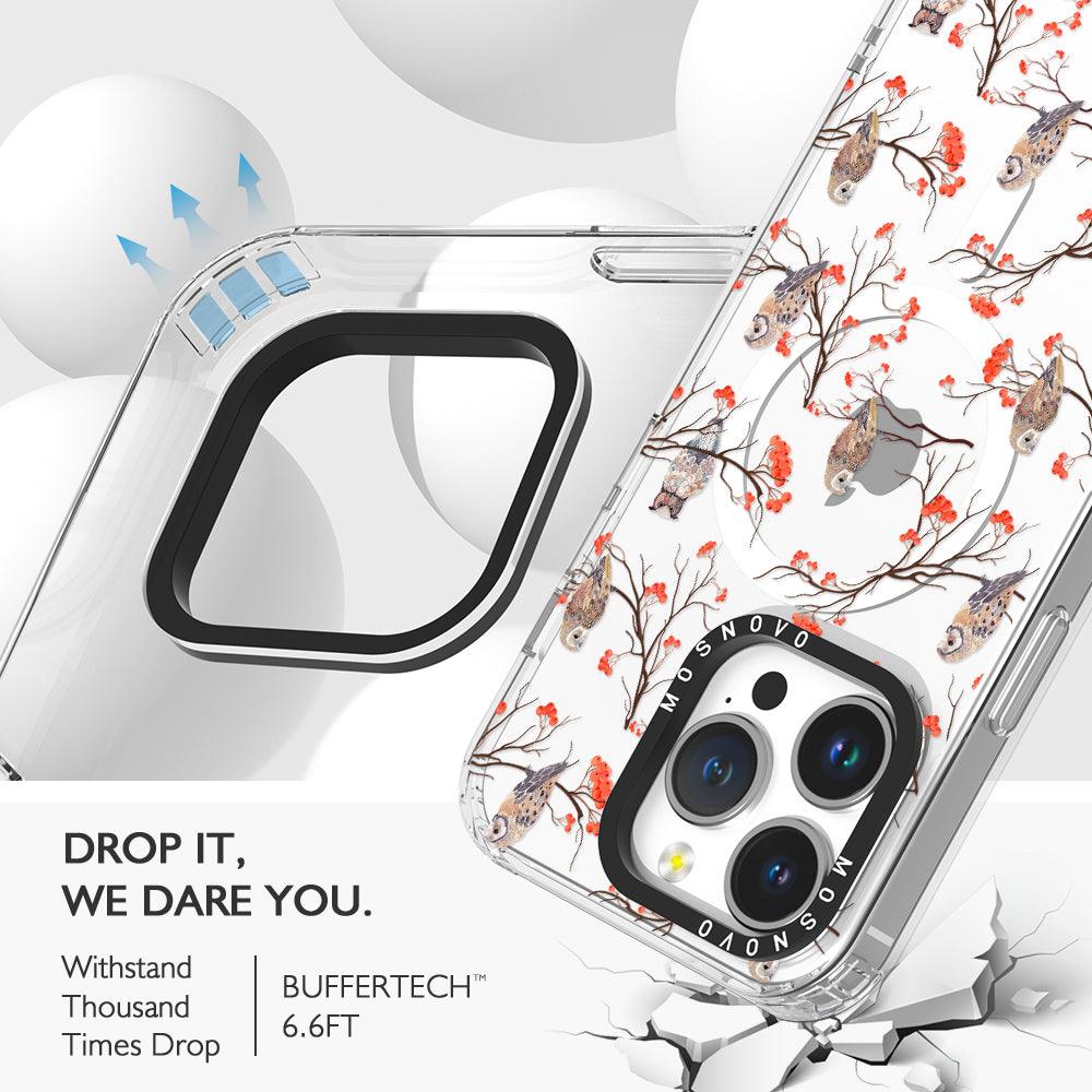 Owl Phone Case - iPhone 14 Pro Case - MOSNOVO