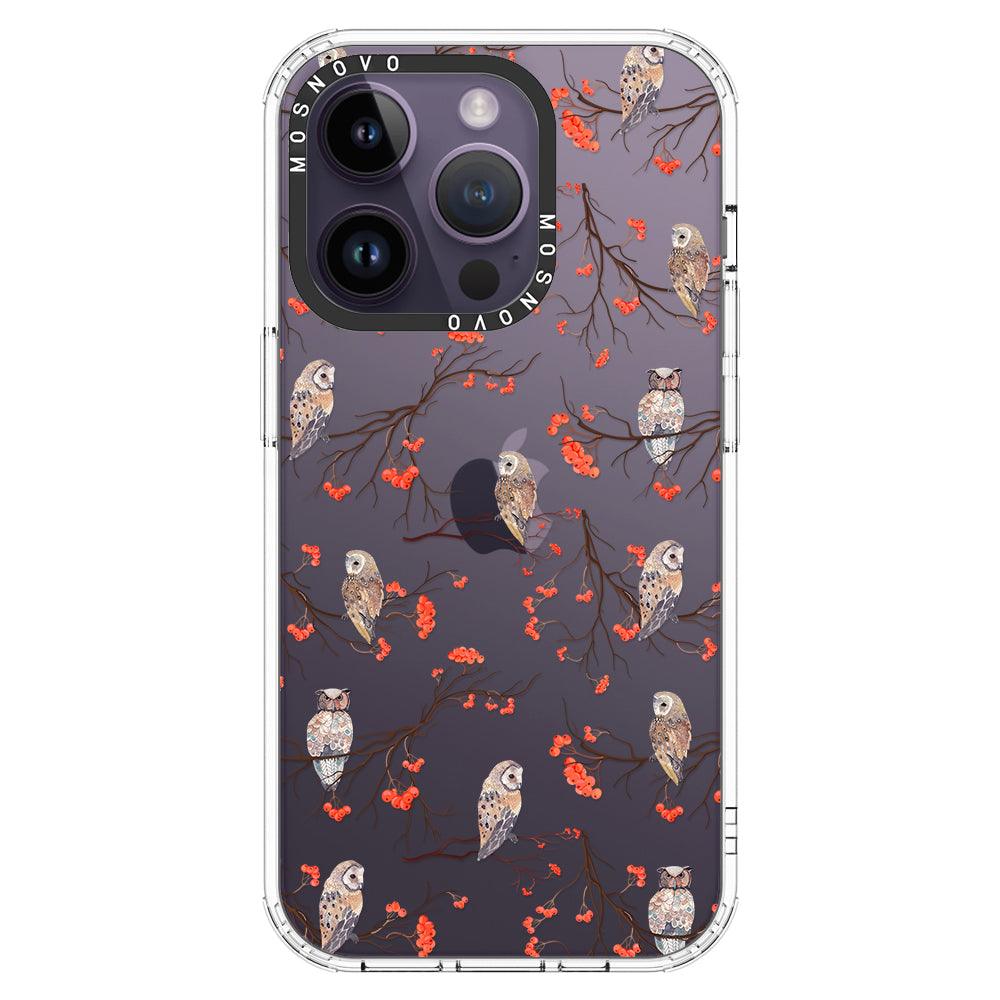 Owl Phone Case - iPhone 14 Pro Case - MOSNOVO