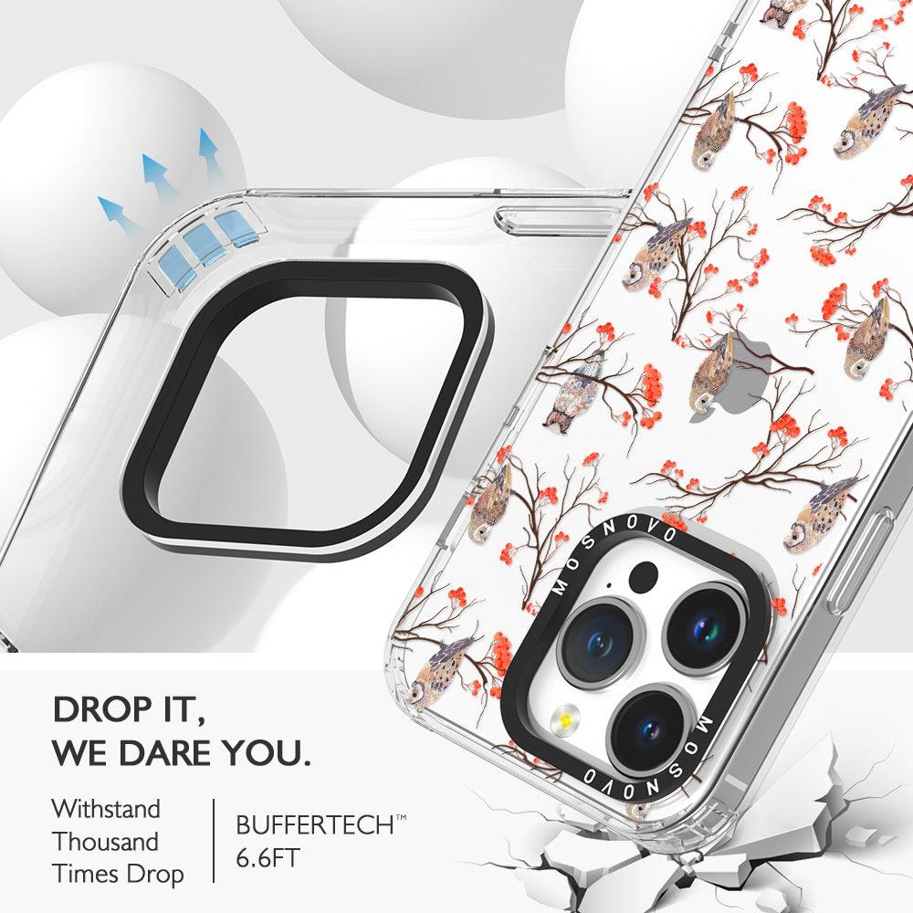 Owl Phone Case - iPhone 14 Pro Case - MOSNOVO