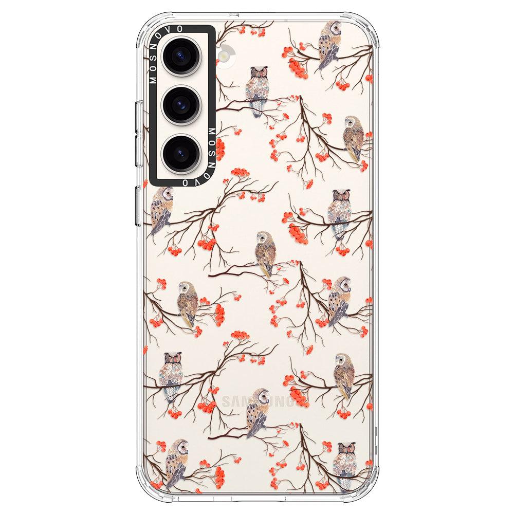 Owl Phone Case - Samsung Galaxy S23 Case - MOSNOVO