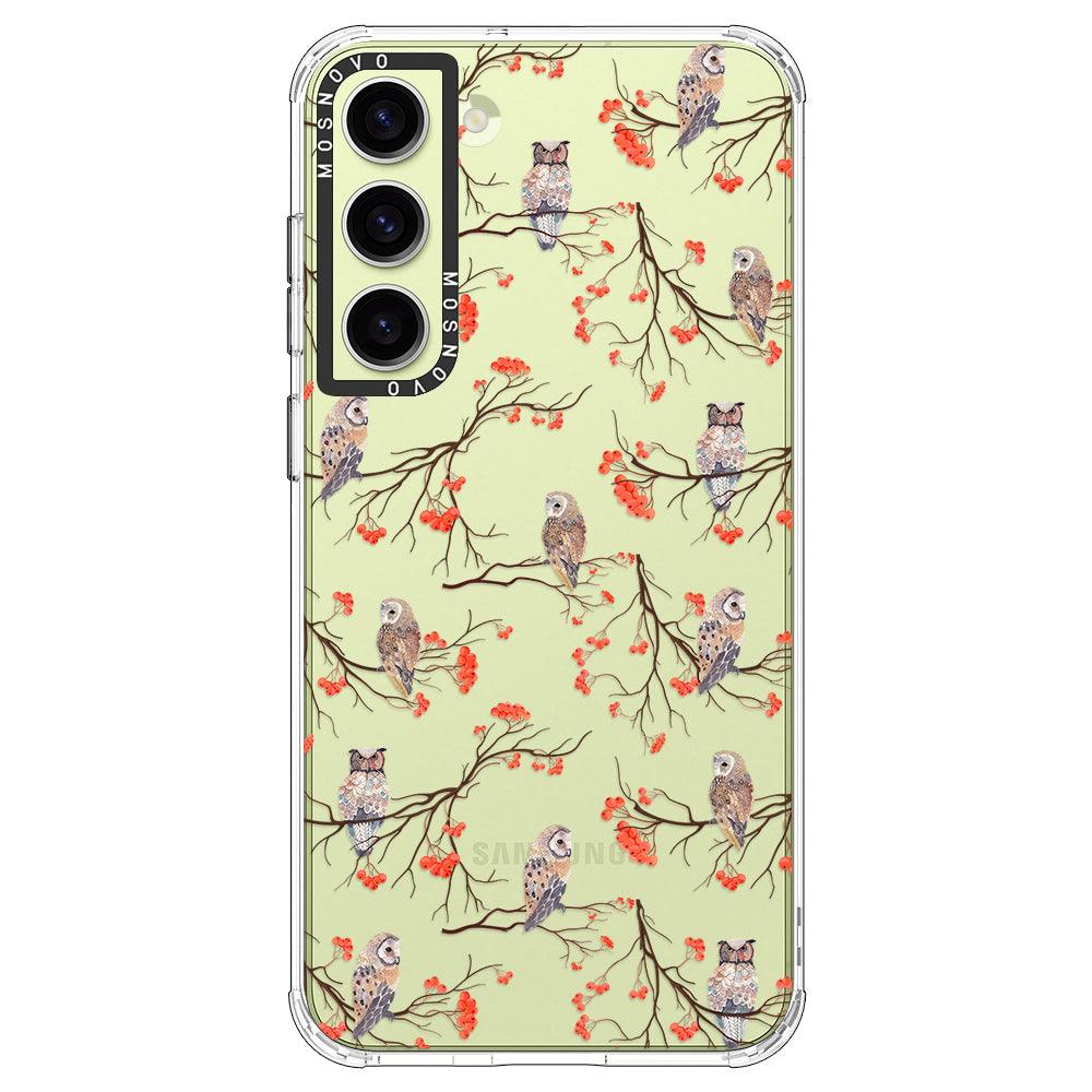 Owl Phone Case - Samsung Galaxy S23 Case - MOSNOVO