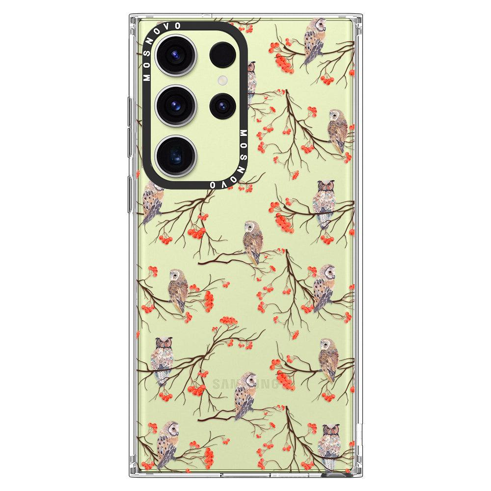 Owl Phone Case - Samsung Galaxy S23 Ultra Case - MOSNOVO