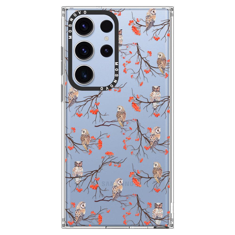 Owl Phone Case - Samsung Galaxy S23 Ultra Case - MOSNOVO