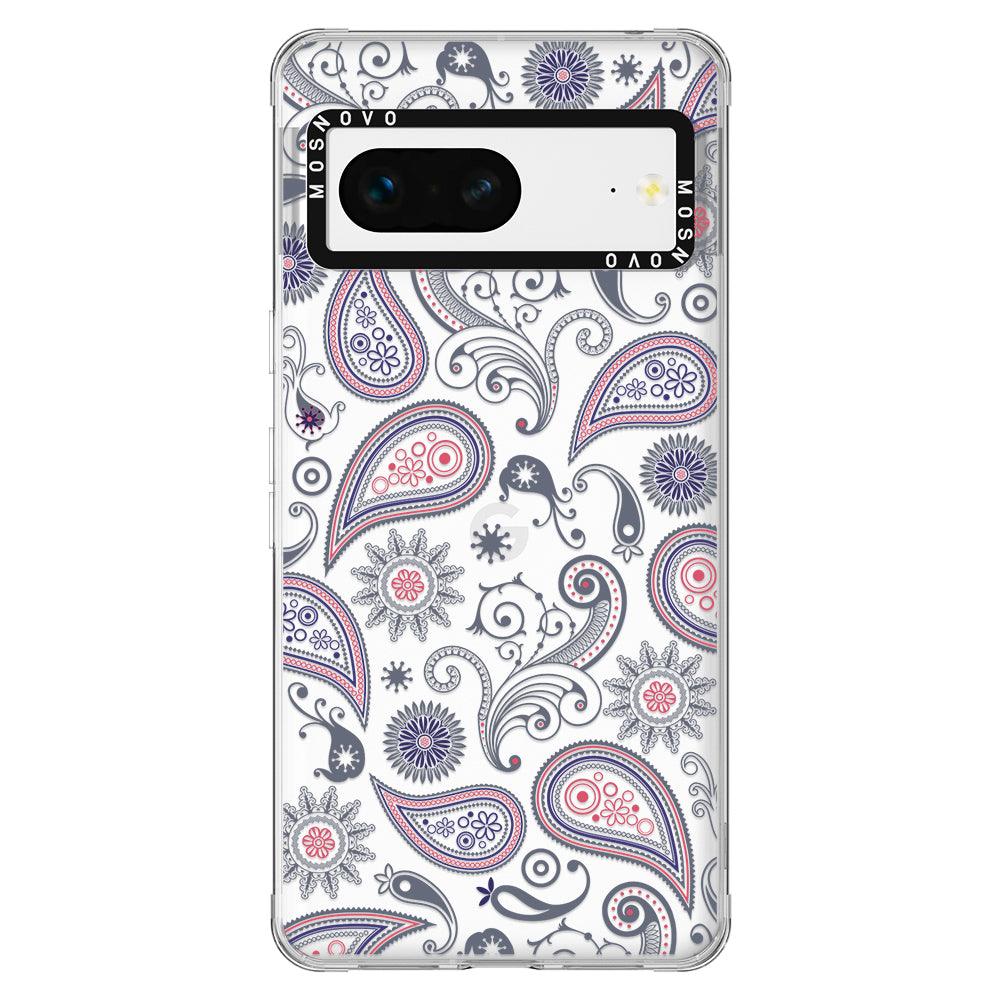 Paisley Phone Case - Google Pixel 7 Case - MOSNOVO