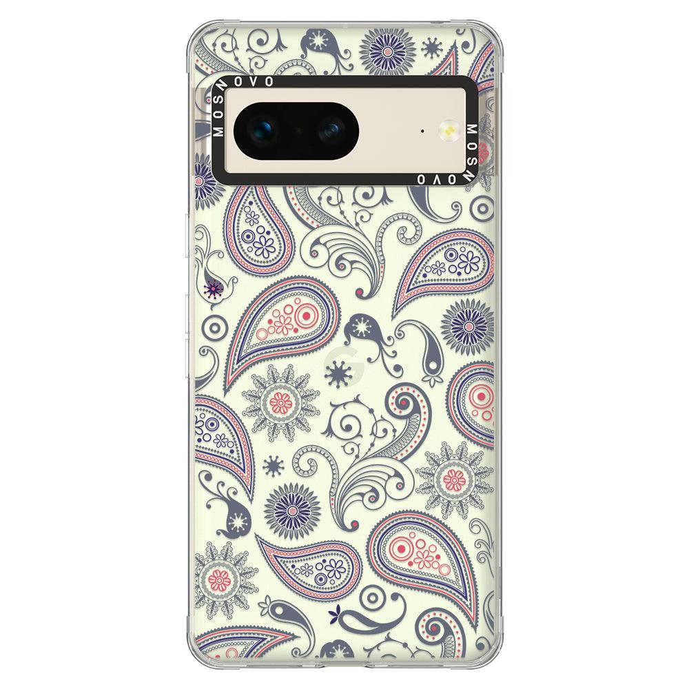 Paisley Phone Case - Google Pixel 7 Case - MOSNOVO