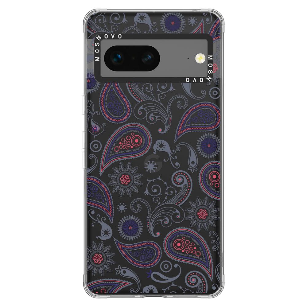 Paisley Phone Case - Google Pixel 7 Case - MOSNOVO