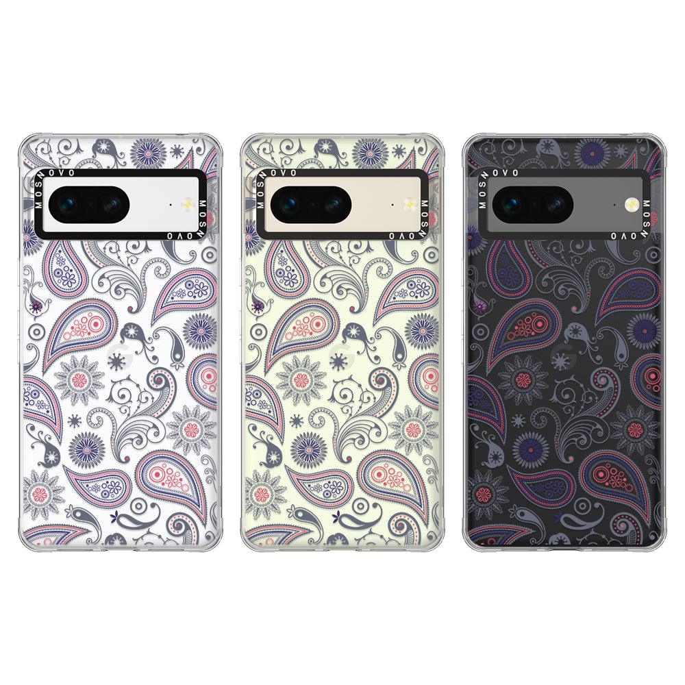 Paisley Phone Case - Google Pixel 7 Case - MOSNOVO