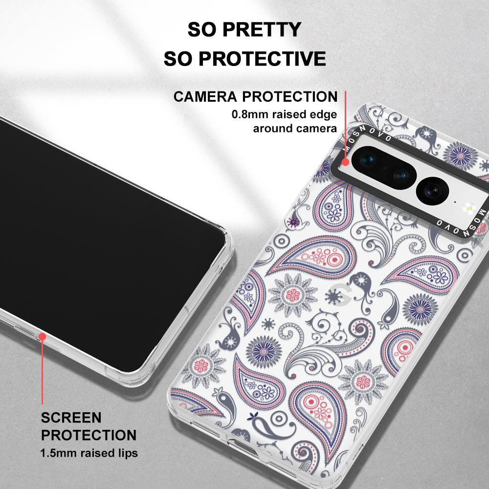 Paisley Phone Case - Google Pixel 7 Pro Case