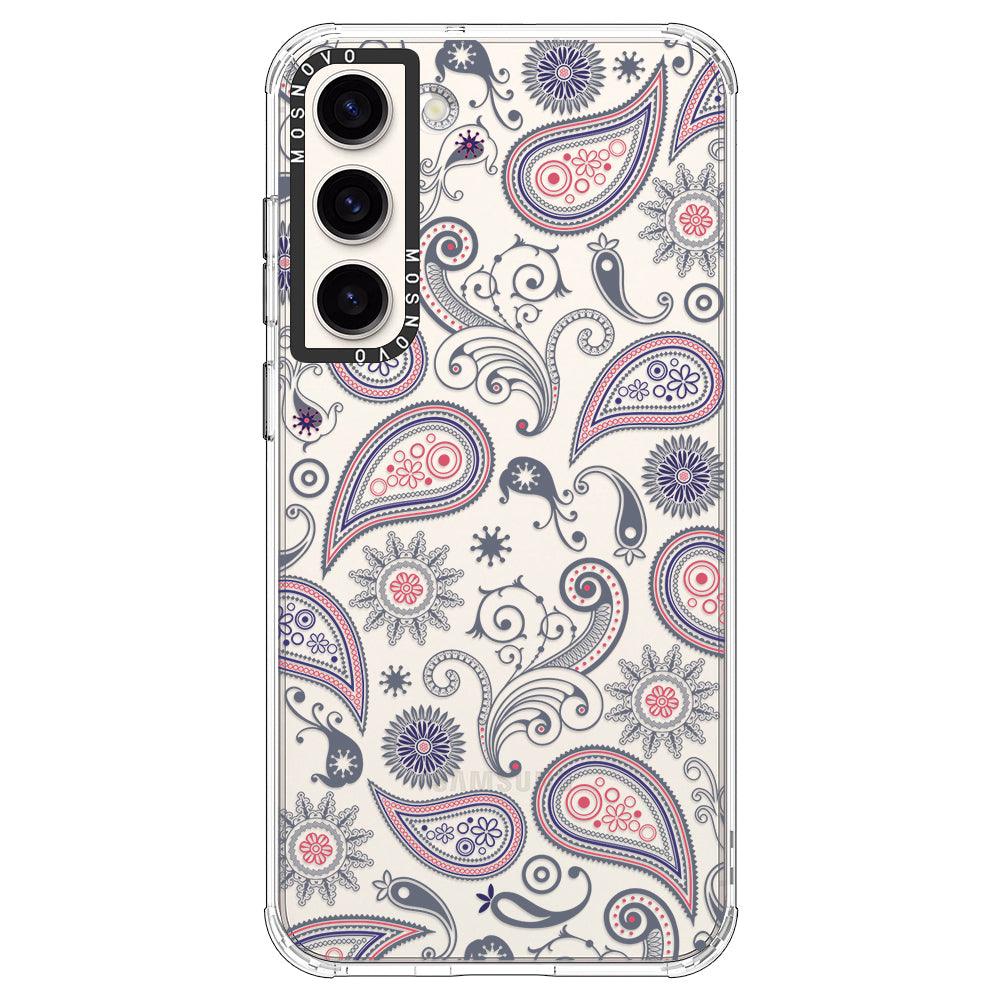 Paisley Phone Case - Samsung Galaxy S23 Case - MOSNOVO