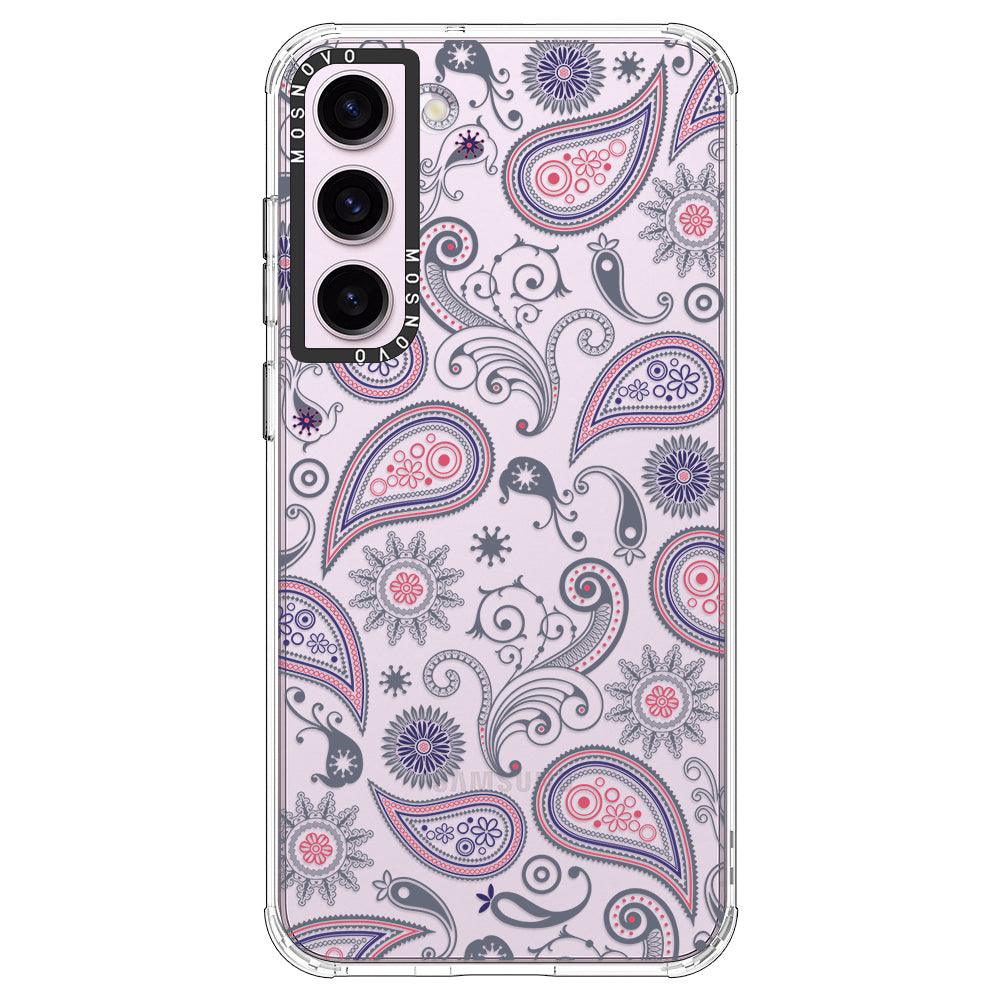 Paisley Phone Case - Samsung Galaxy S23 Plus Case - MOSNOVO