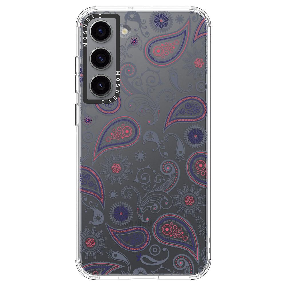 Paisley Phone Case - Samsung Galaxy S23 Plus Case - MOSNOVO