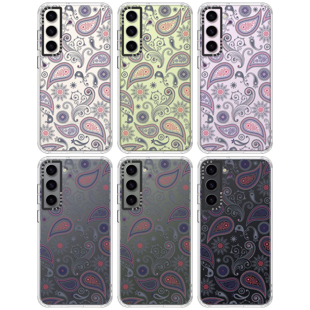 Paisley Phone Case - Samsung Galaxy S23 Plus Case - MOSNOVO