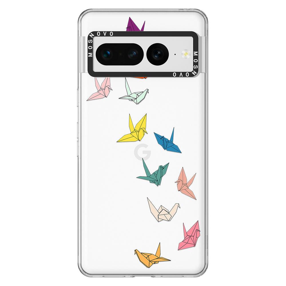 Paper Crane Phone Case - Google Pixel 7 Pro Case - MOSNOVO