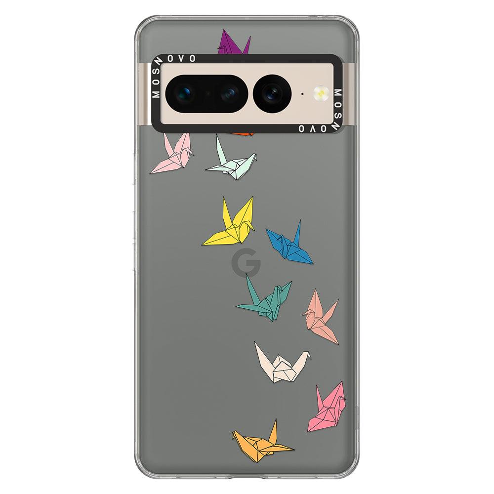 Paper Crane Phone Case - Google Pixel 7 Pro Case - MOSNOVO