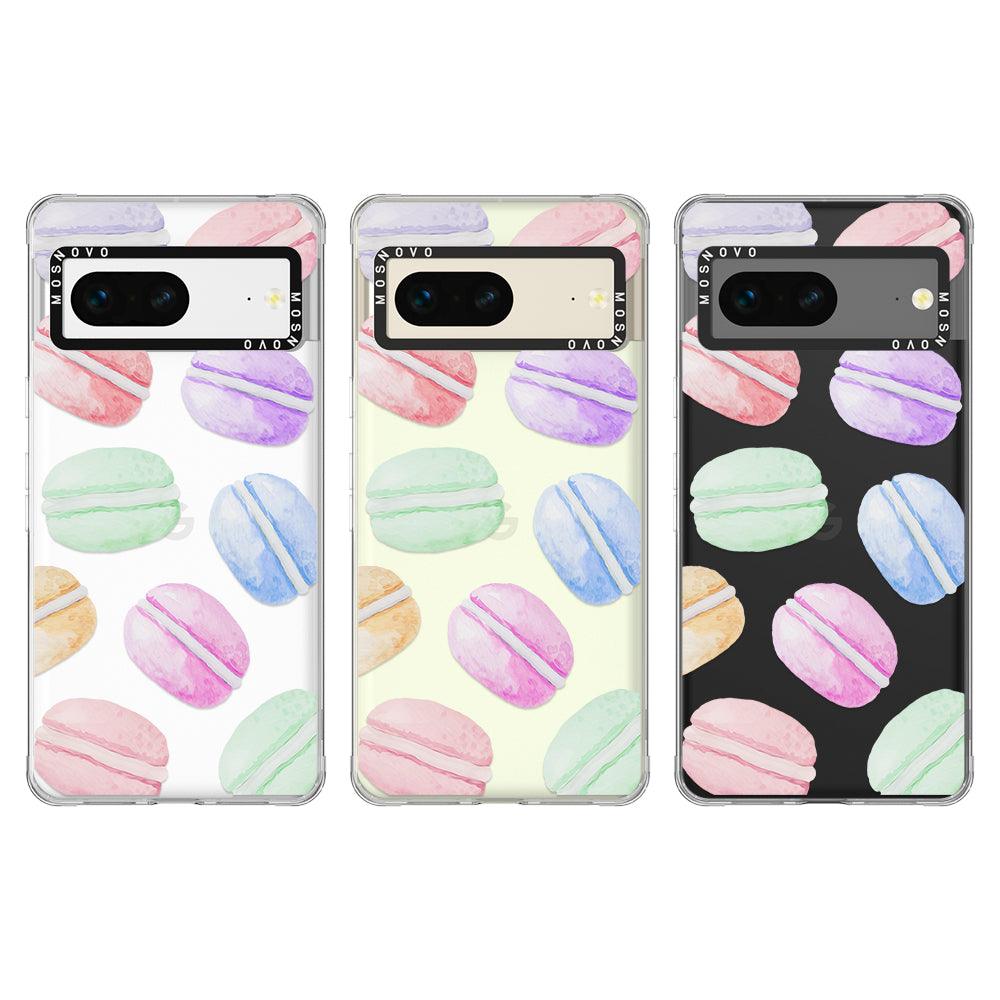 Pastel Macaron Phone Case - Google Pixel 7 Case - MOSNOVO