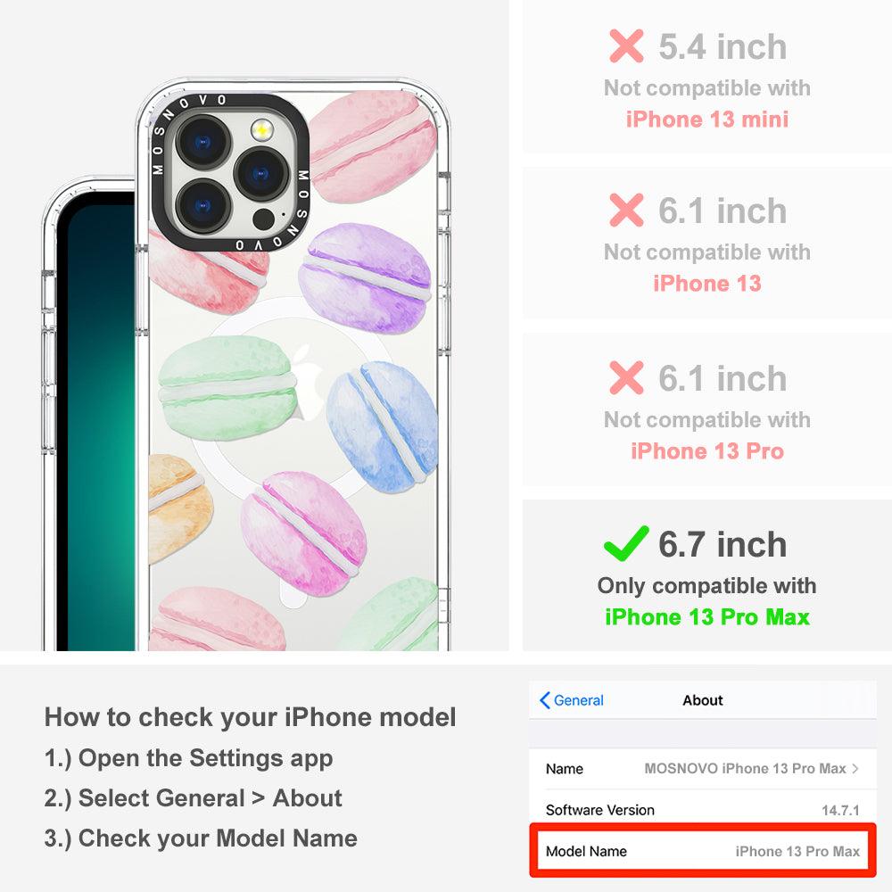 Pastel Macaron Phone Case - iPhone 13 Pro Max Case - MOSNOVO