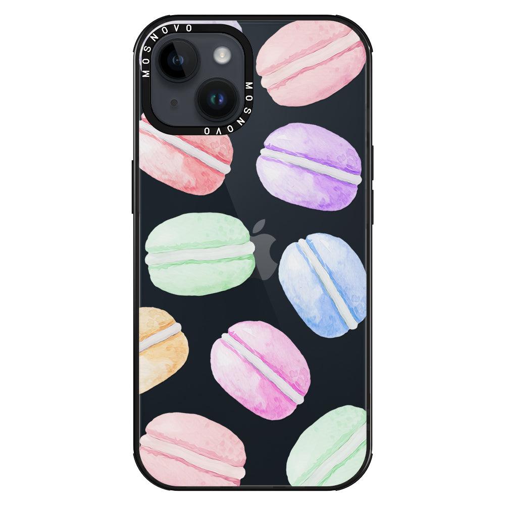 Pastel Macaron Phone Case - iPhone 14 Plus Case - MOSNOVO