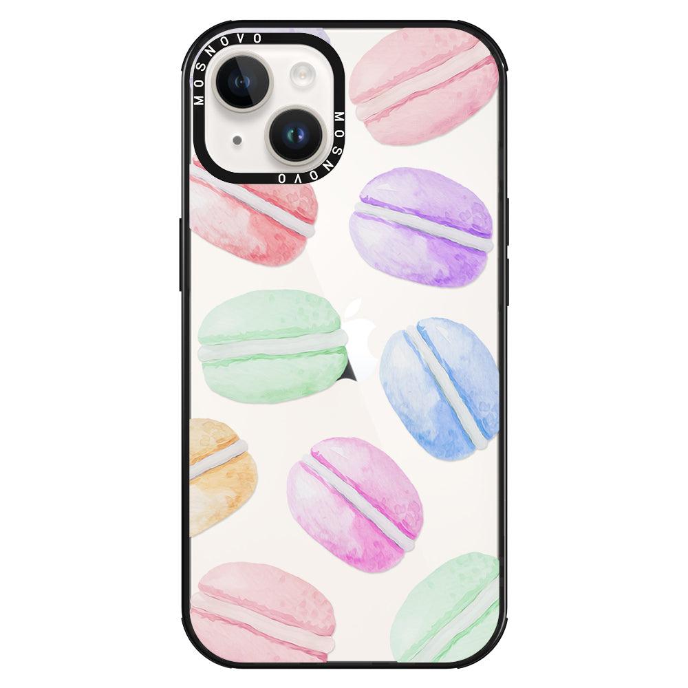 Pastel Macaron Phone Case - iPhone 14 Plus Case - MOSNOVO