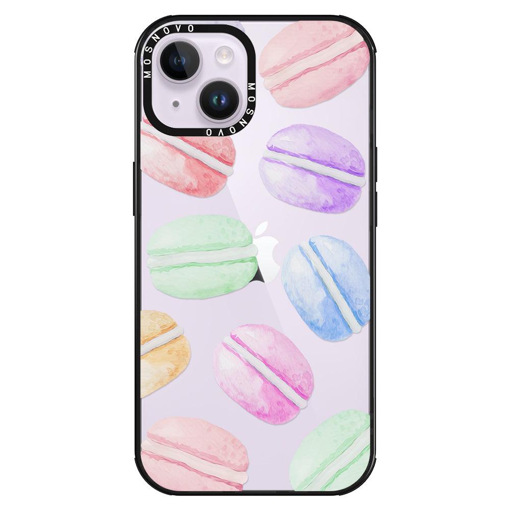 Pastel Macaron Phone Case - iPhone 14 Plus Case - MOSNOVO