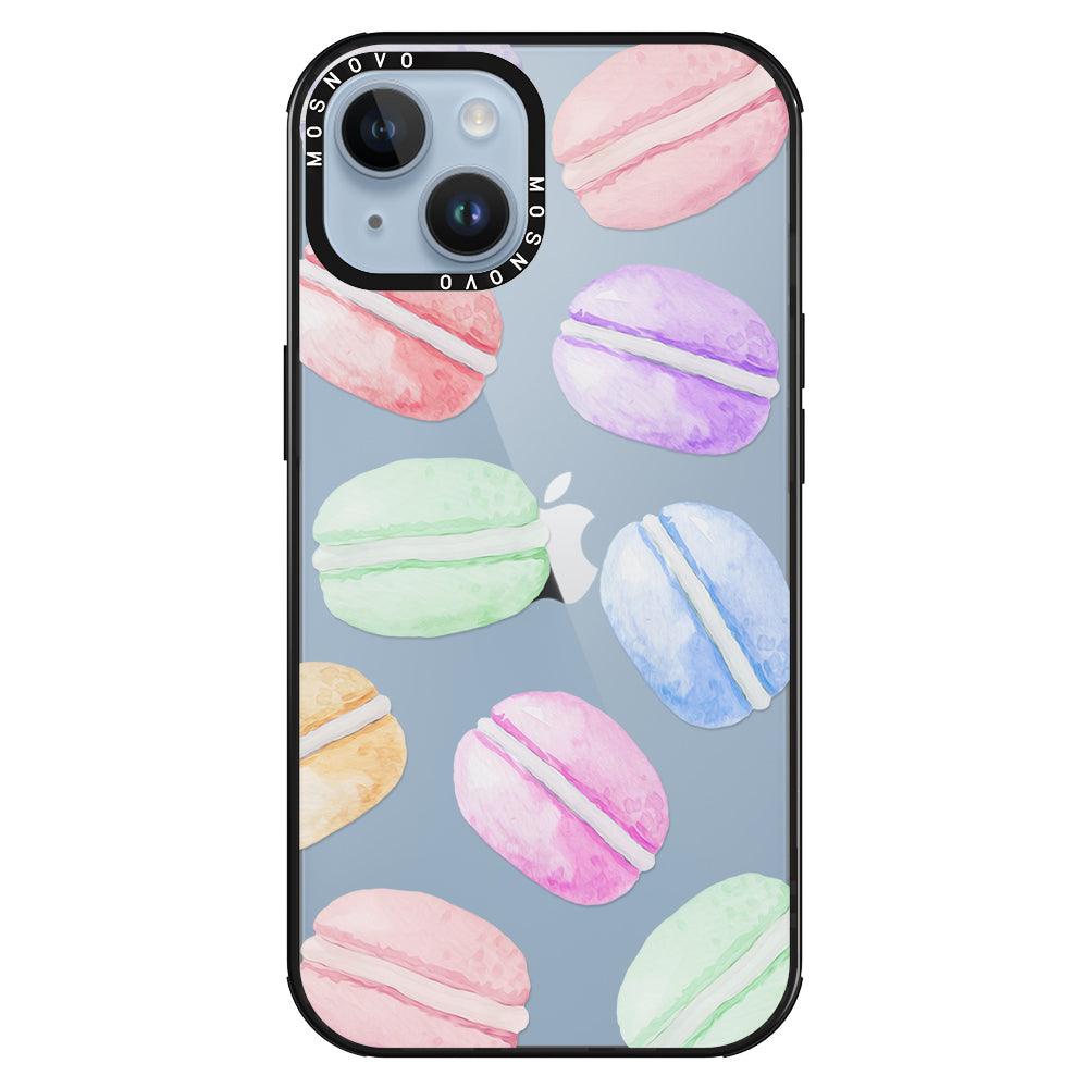 Pastel Macaron Phone Case - iPhone 14 Plus Case - MOSNOVO