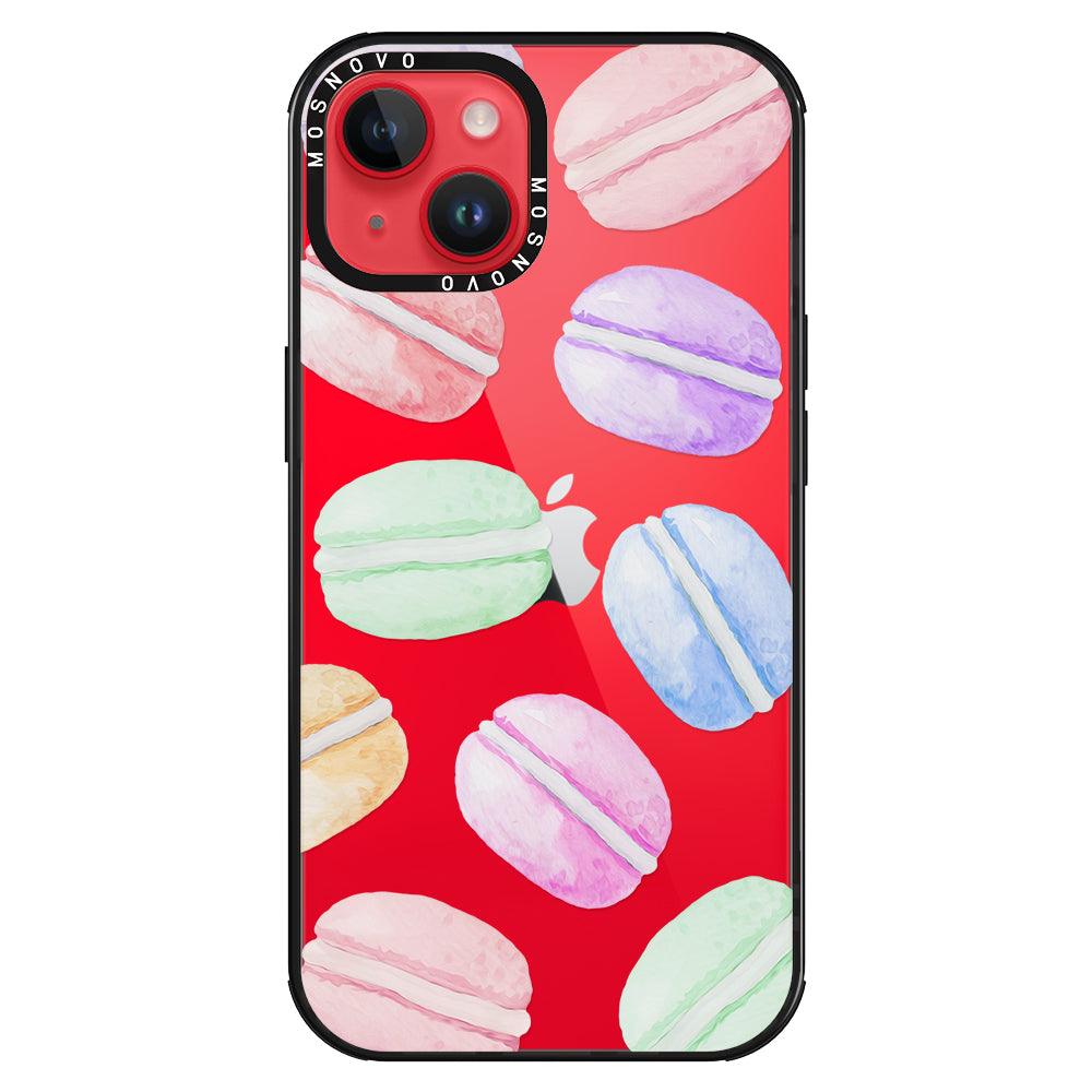 Pastel Macaron Phone Case - iPhone 14 Plus Case - MOSNOVO