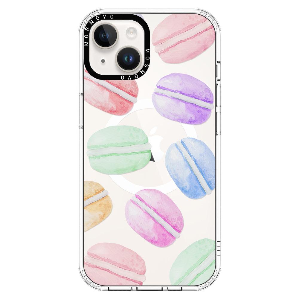 Pastel Macaron Phone Case - iPhone 14 Plus Case - MOSNOVO