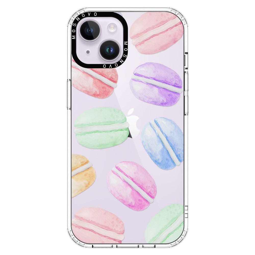 Pastel Macaron Phone Case - iPhone 14 Plus Case - MOSNOVO