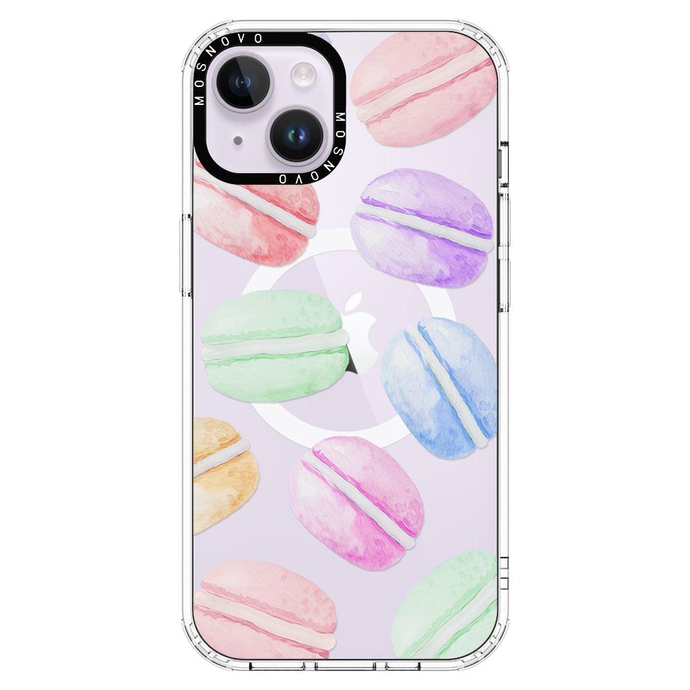 Pastel Macaron Phone Case - iPhone 14 Plus Case - MOSNOVO