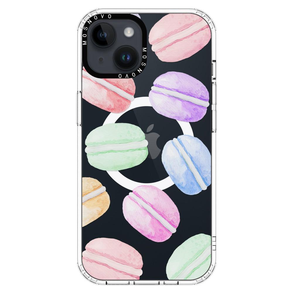 Pastel Macaron Phone Case - iPhone 14 Plus Case - MOSNOVO