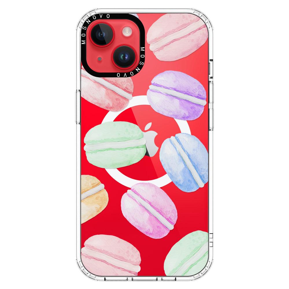 Pastel Macaron Phone Case - iPhone 14 Plus Case - MOSNOVO