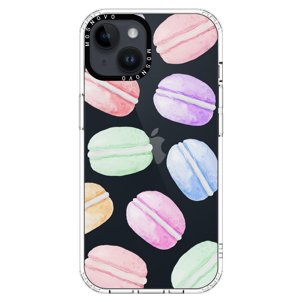 Pastel Macaron Phone Case - iPhone 14 Plus Case - MOSNOVO