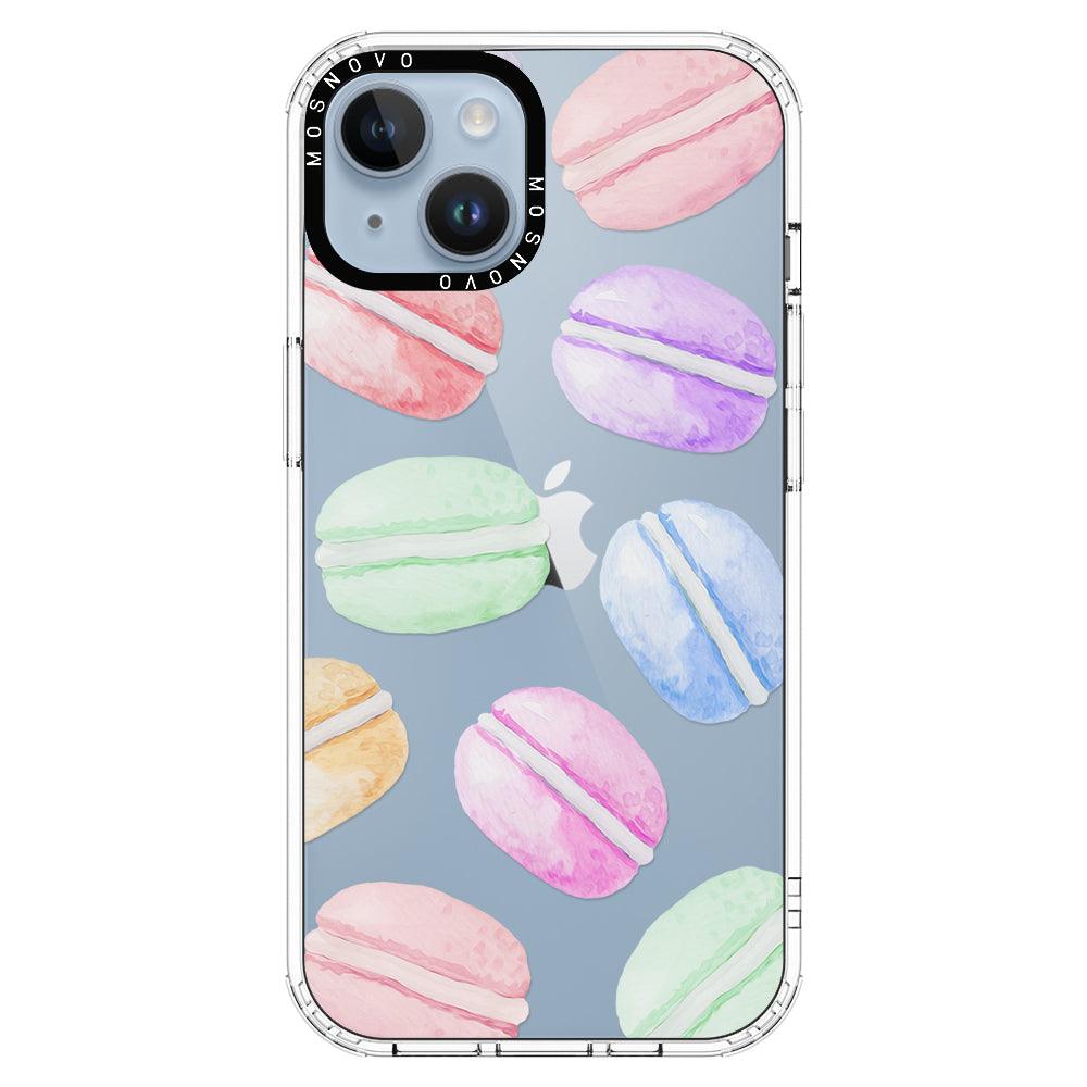 Pastel Macaron Phone Case - iPhone 14 Plus Case - MOSNOVO