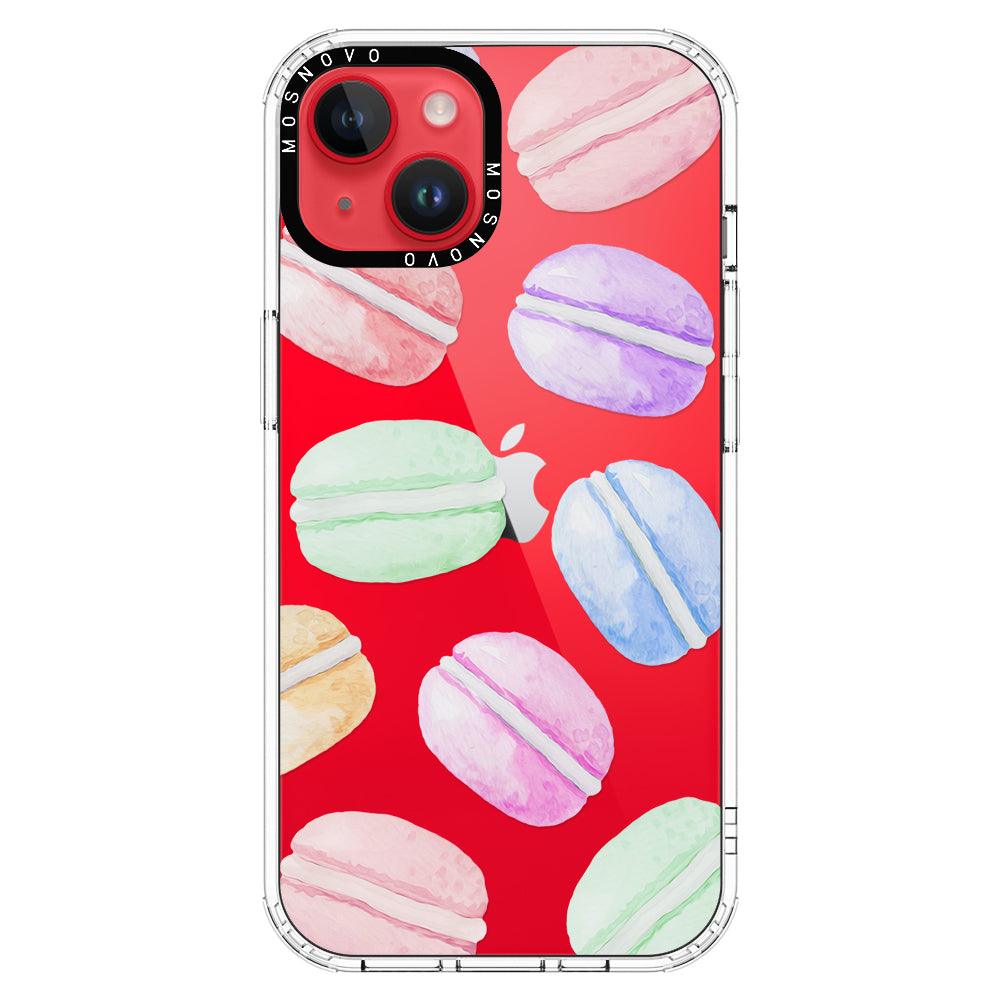 Pastel Macaron Phone Case - iPhone 14 Plus Case - MOSNOVO