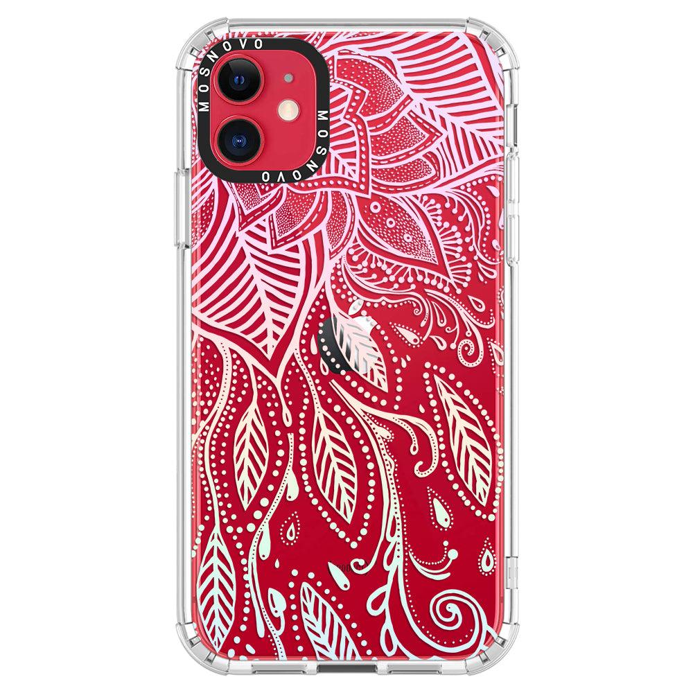 Dreamy Henna Phone Case - iPhone 11 Case - MOSNOVO