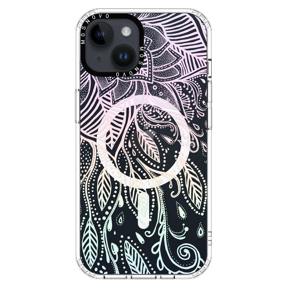 Dreamy Henna Phone Case - iPhone 14 Plus Case - MOSNOVO
