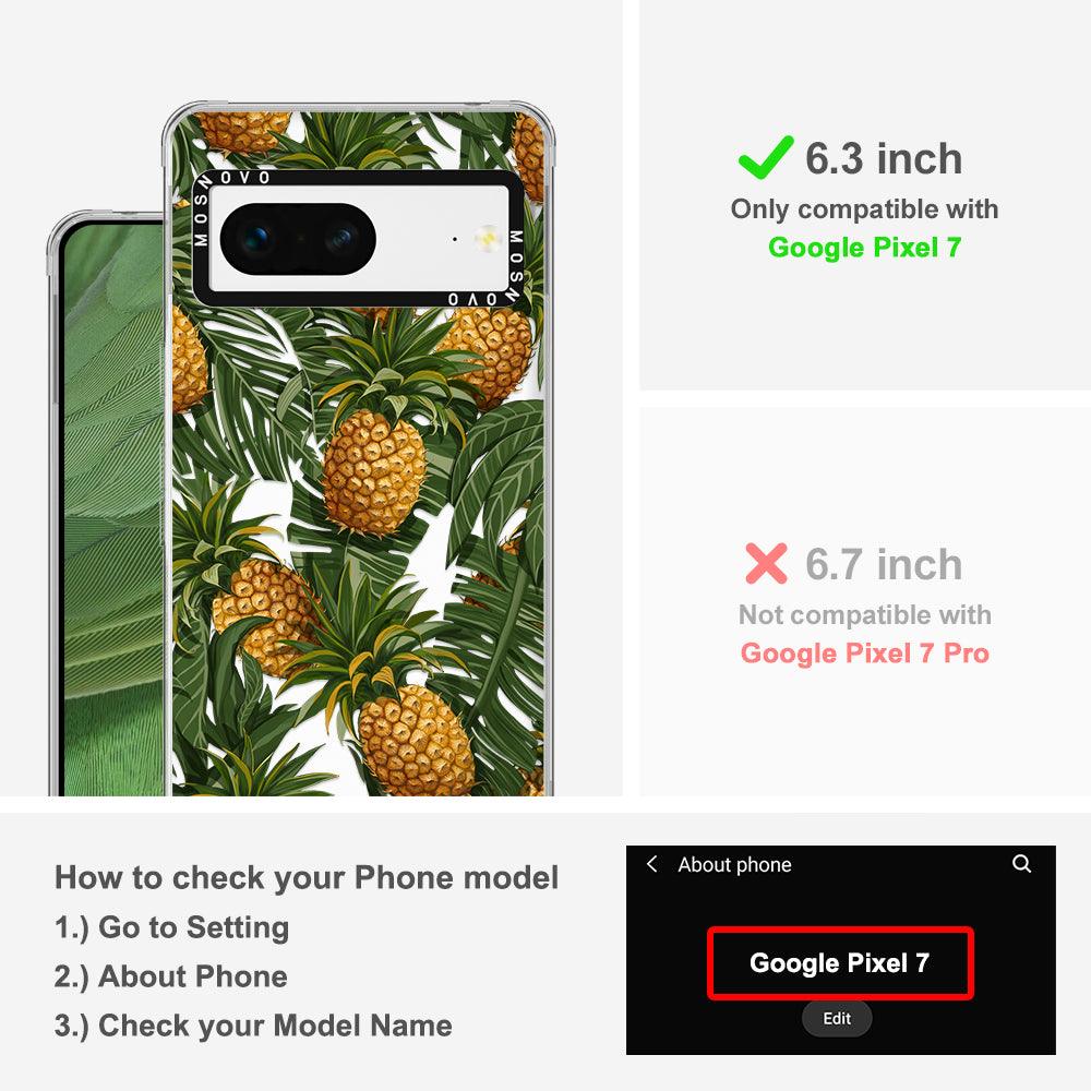 Pineapples Phone Case - Google Pixel 7 Case - MOSNOVO