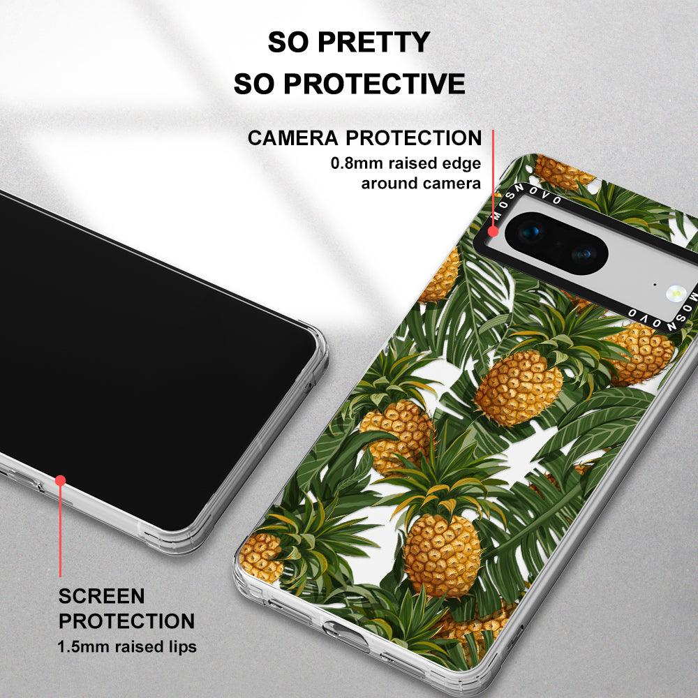 Pineapples Phone Case - Google Pixel 7 Case - MOSNOVO