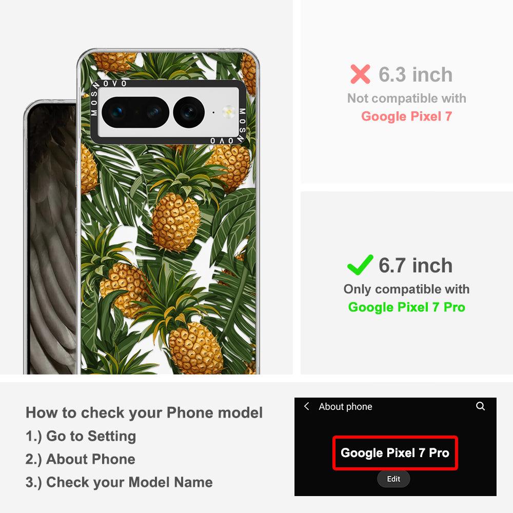 Pineapples Phone Case - Google Pixel 7 Pro Case - MOSNOVO