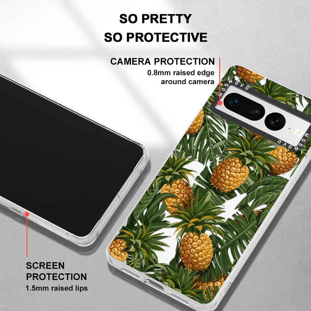 Pineapples Phone Case - Google Pixel 7 Pro Case - MOSNOVO