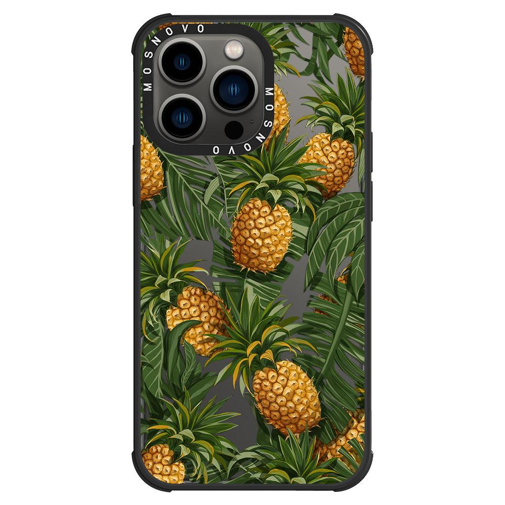 Pineapple Botany Phone Case - iPhone 13 Pro Case - MOSNOVO