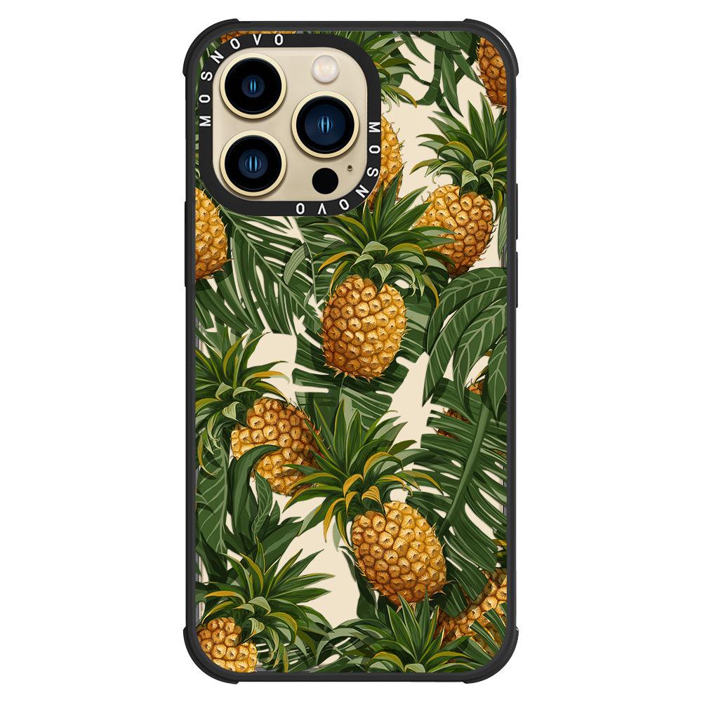 Pineapple Botany Phone Case - iPhone 13 Pro Case - MOSNOVO